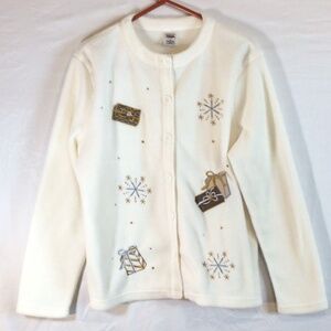 Premier international women’s Christmas cardigan size large